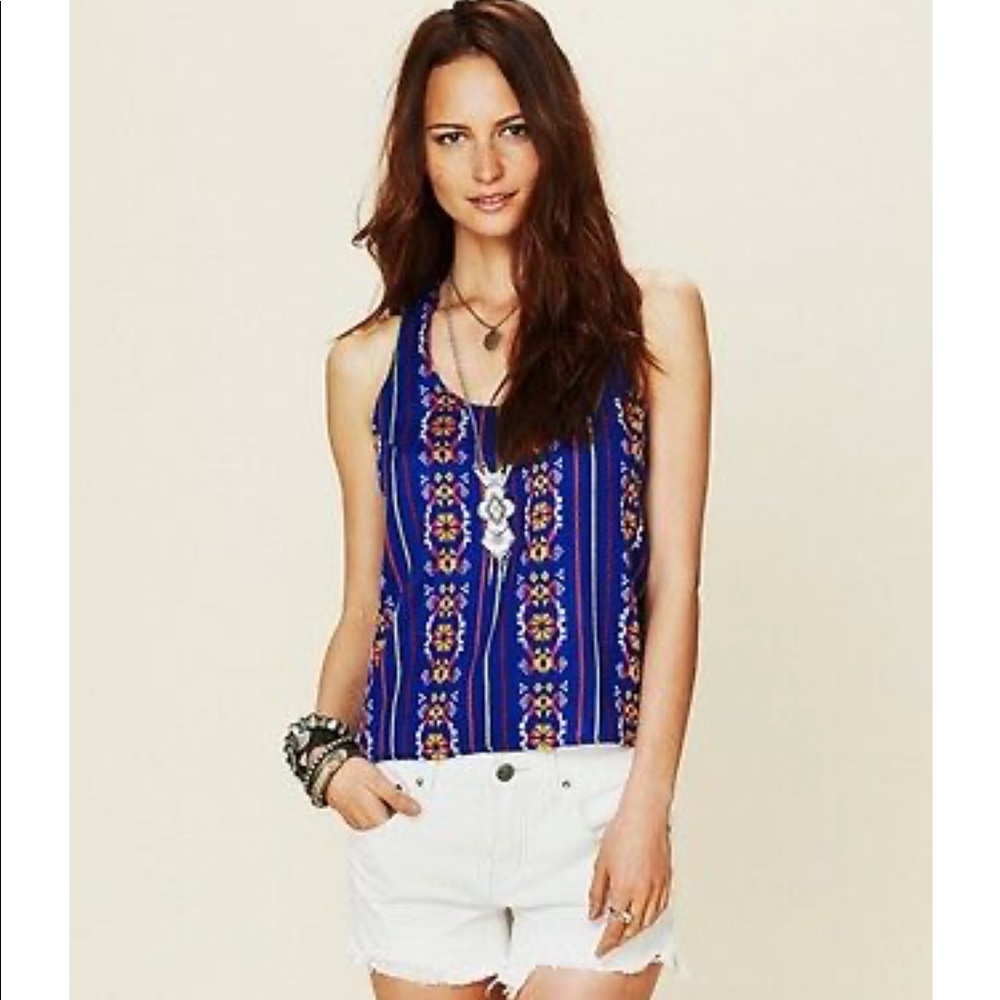 Free People | Atlantic Embroidered Tank Top - Picture 5 of 6